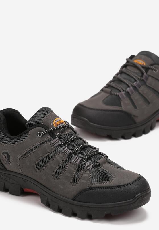 Szare Buty Sportowe przed Kostkę z Wiązaniem Xirilele 3