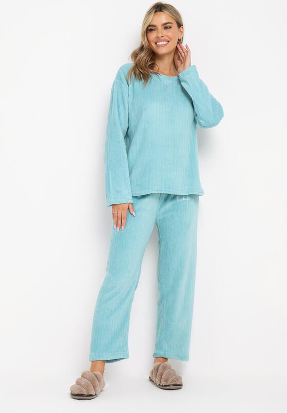 Compleu pijama Albastru deschis 1