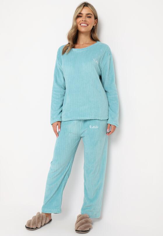 Compleu pijama Albastru deschis 2