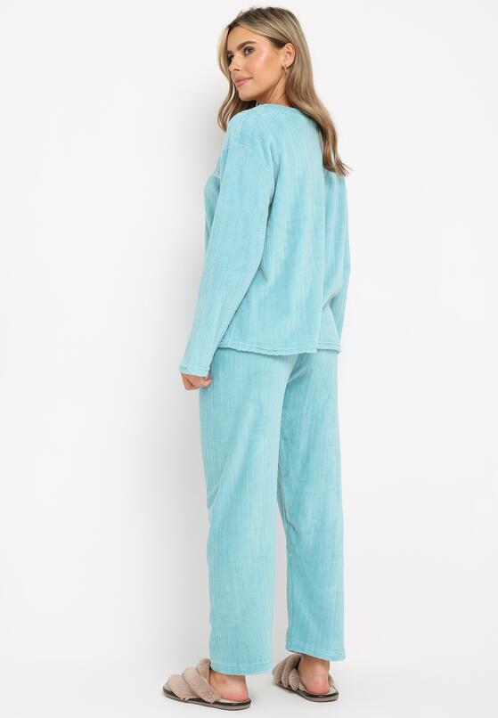 Compleu pijama Albastru deschis 3