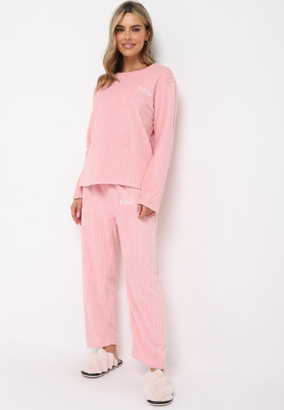 Compleu pijama Roz închis 2