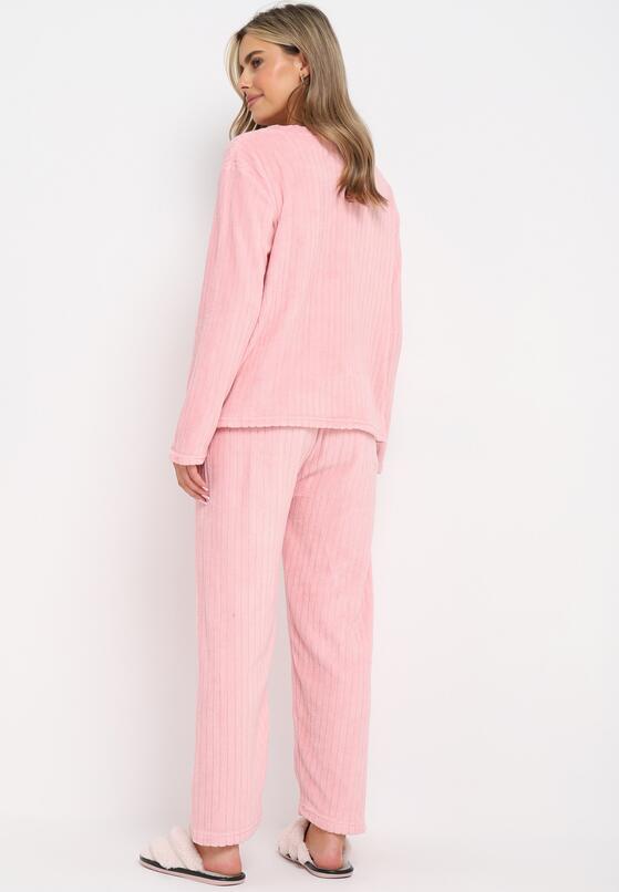 Compleu pijama Roz închis 3