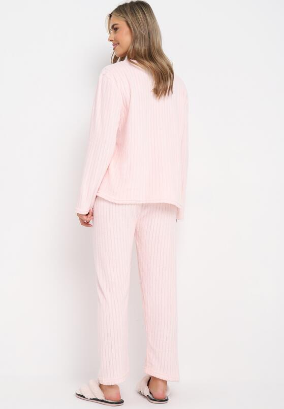 Compleu pijama Roz 3