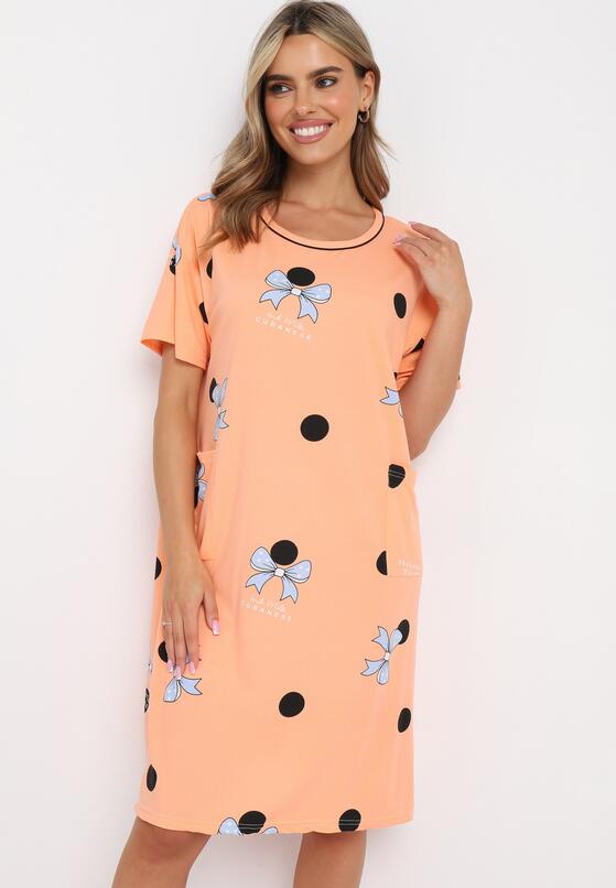 Cămașă de noapte Portocalie 1