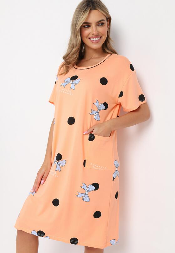 Cămașă de noapte Portocalie 2