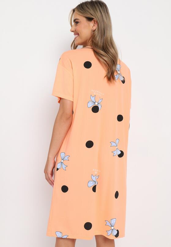 Cămașă de noapte Portocalie 3