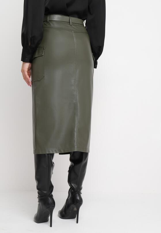 Fustă Verde închis 3