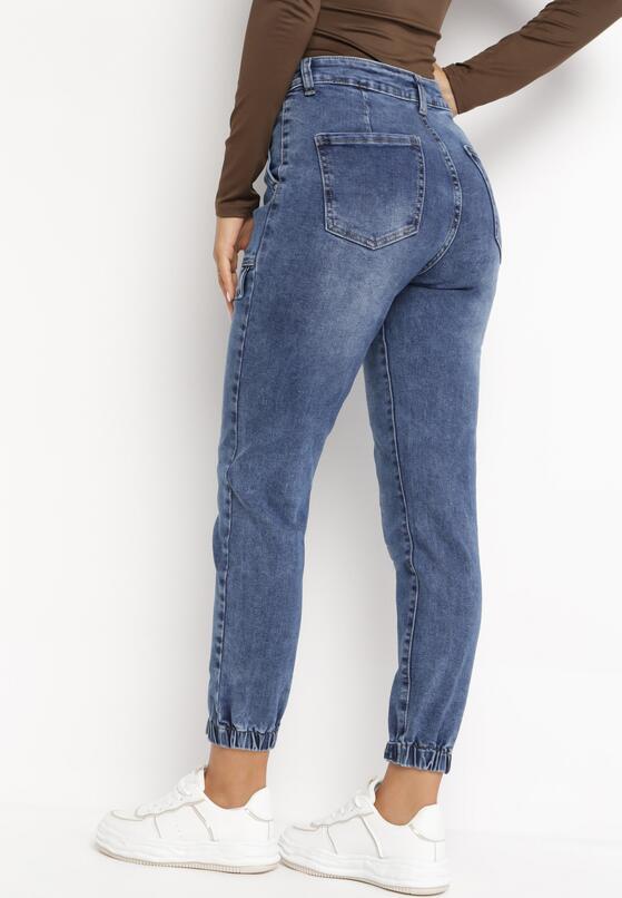 Niebieskie Jeansy Joggery Elitesa 3
