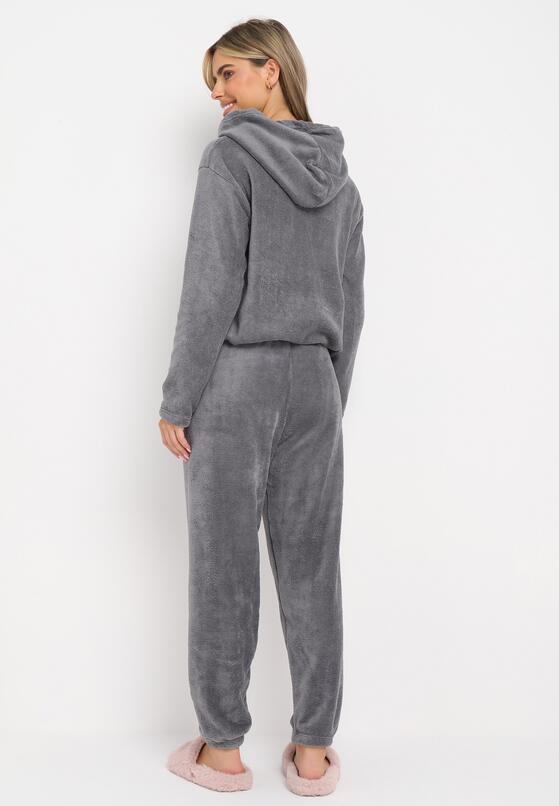 Compleu pijama Gri închis 3