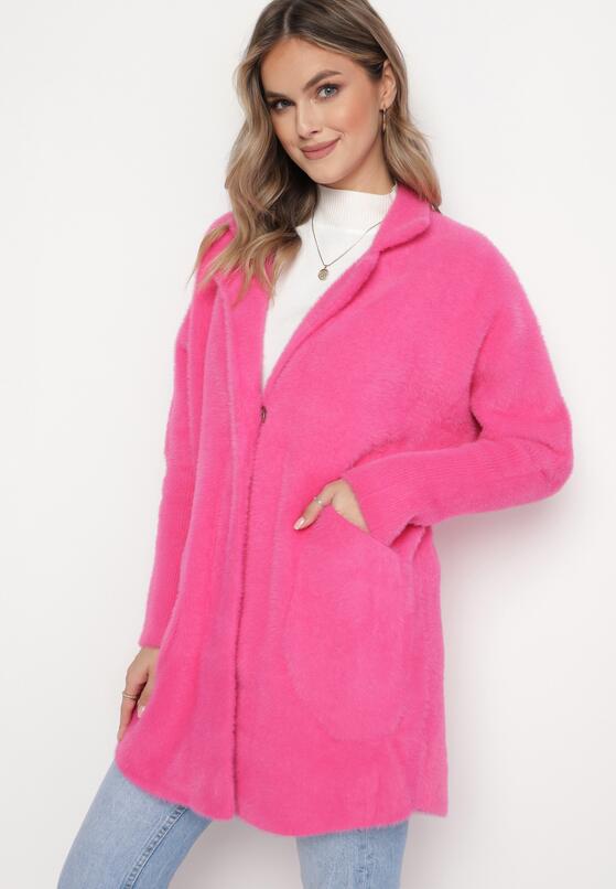 Cardigan Fucsia 4