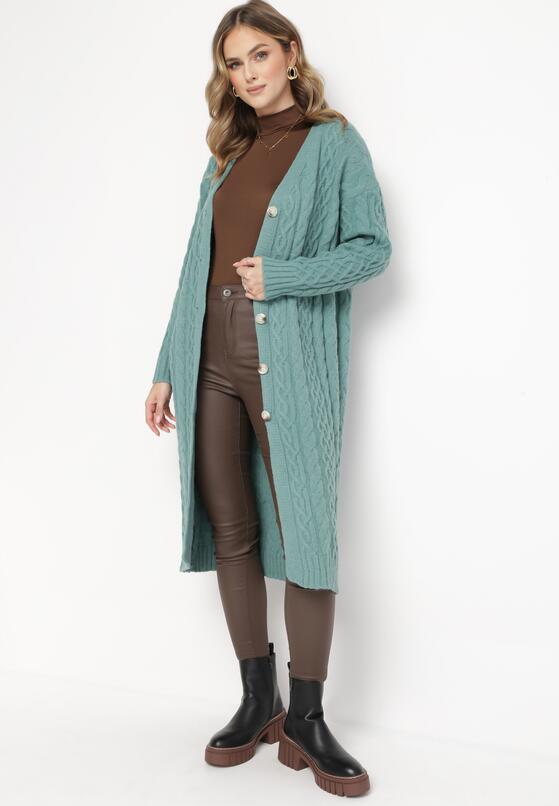 Cardigan Verde închis 1