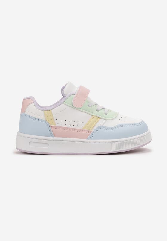 Pantofi sport Alb cu mov 1