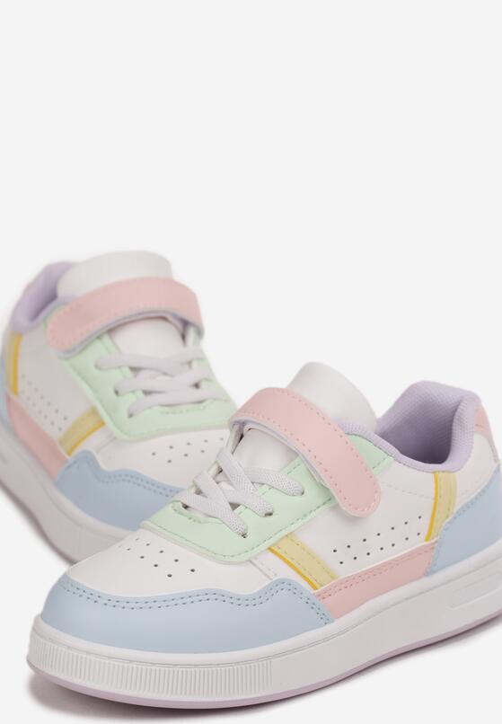 Pantofi sport Alb cu mov 3