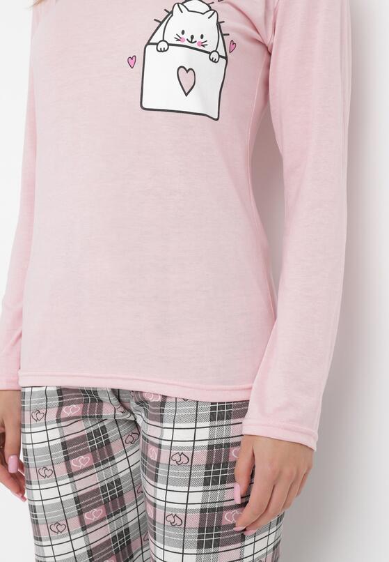 Rózsaszín Pizsama szett 4