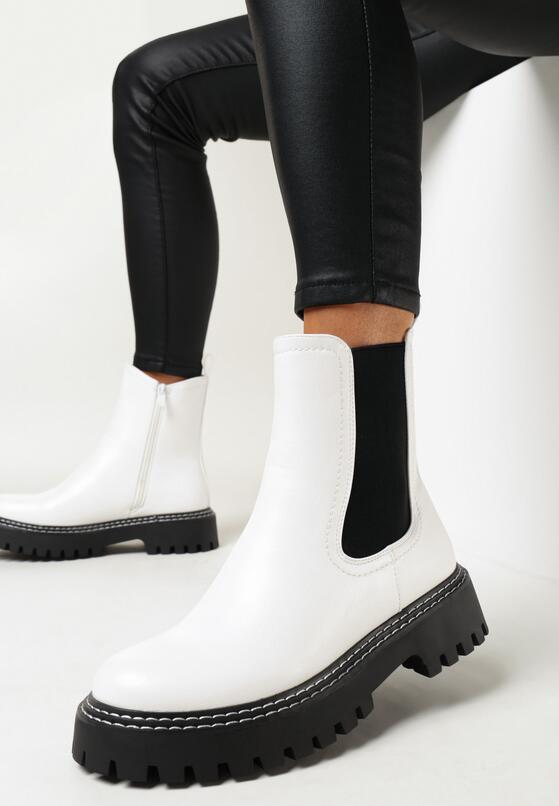 Botine Albe 1