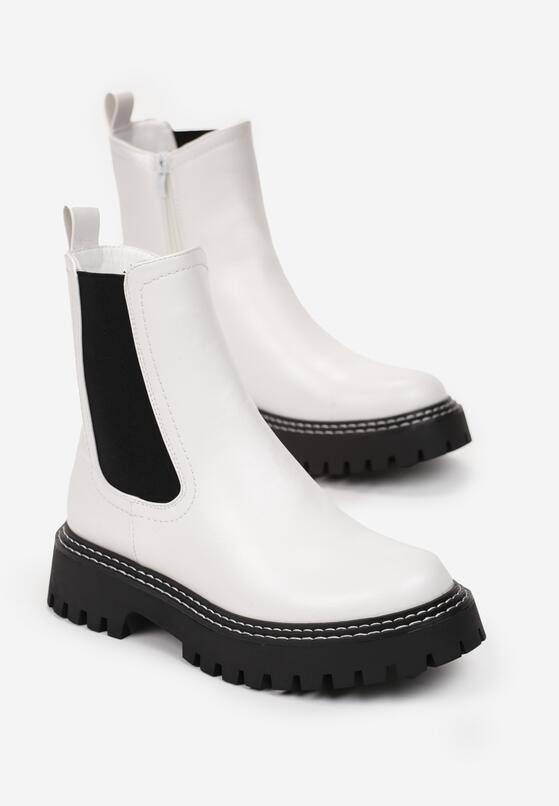 Botine Albe 4