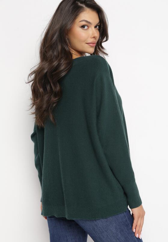 Pulover Verde închis 3