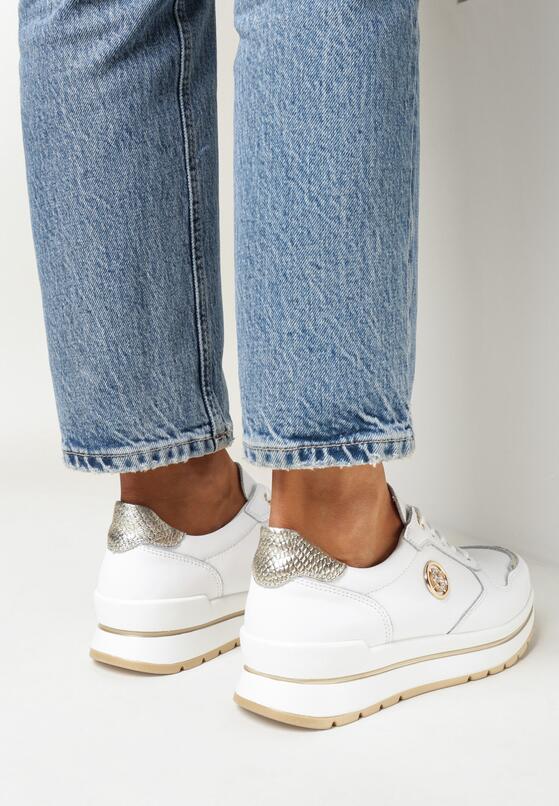 Białe Sneakersy Nerinde 2