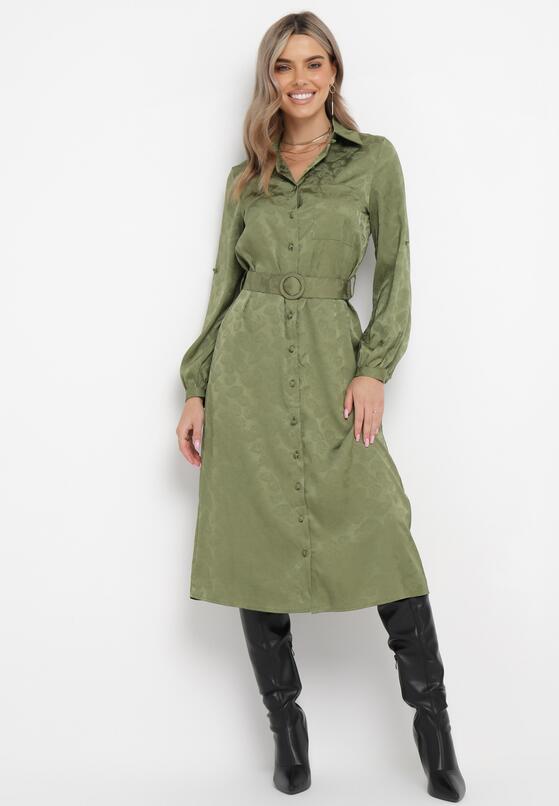 Rochie Verde închis 4