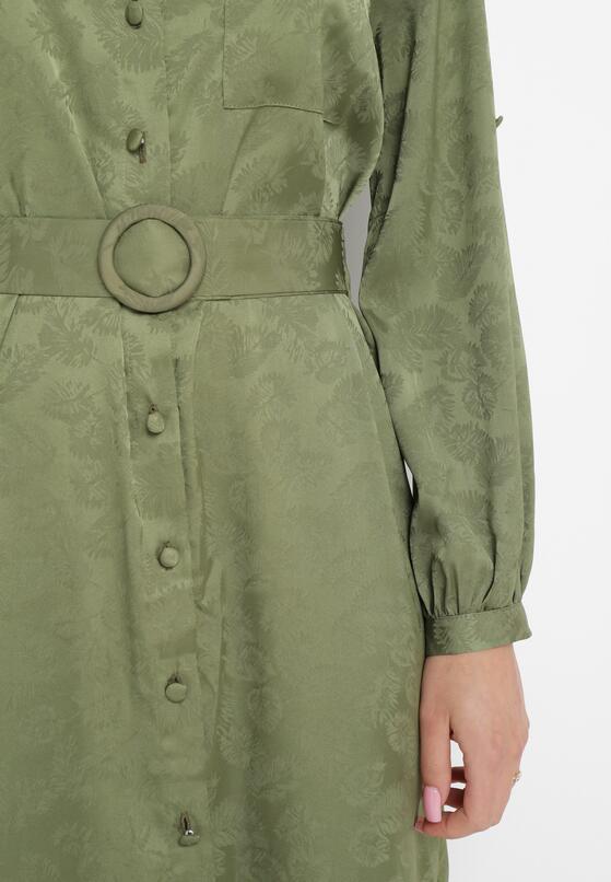 Rochie Verde închis 5