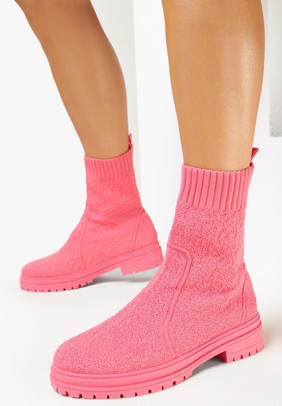 Rózsaszín bokacsizma 1