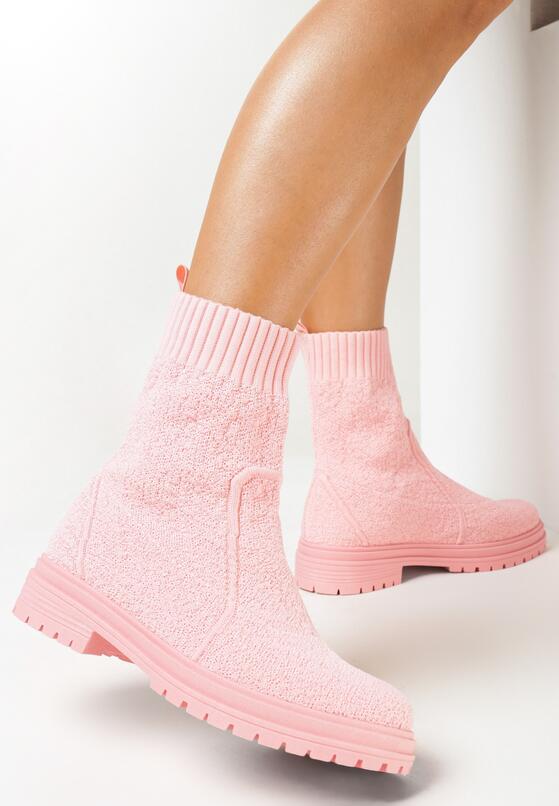 Rózsaszín bokacsizma 1