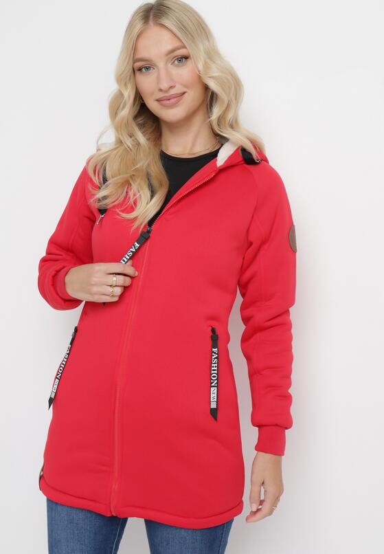Czerwona Bluza z Kapturem Birille 2