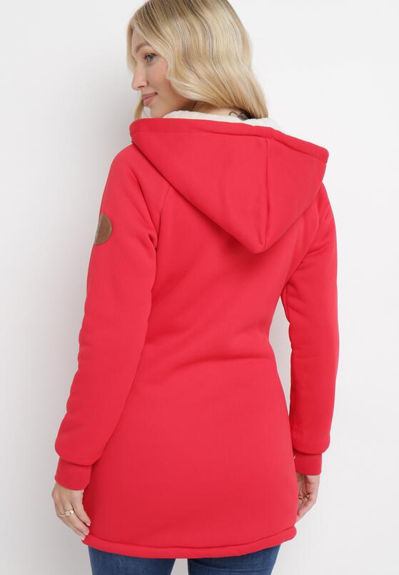 Czerwona Bluza z Kapturem Birille 3