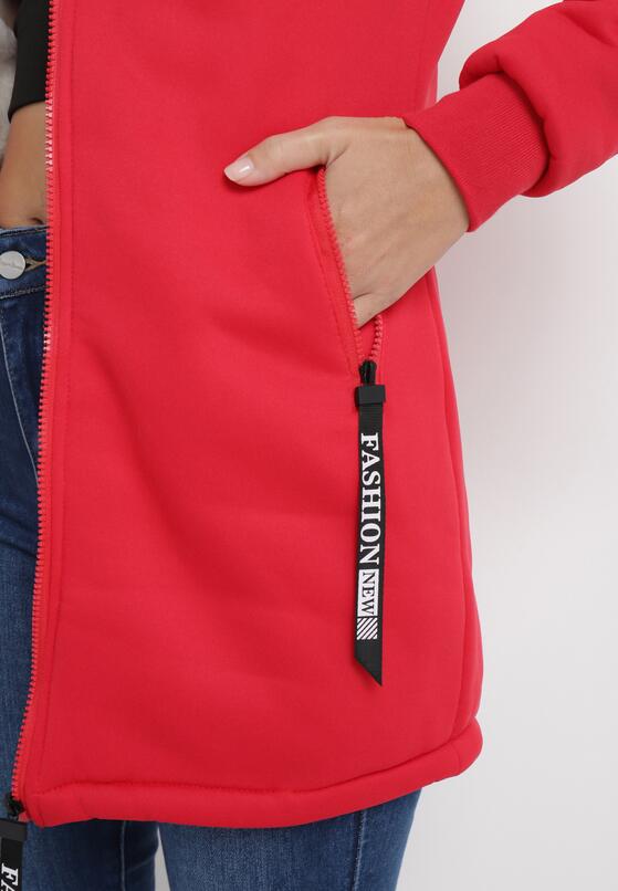 Czerwona Bluza z Kapturem Birille 5