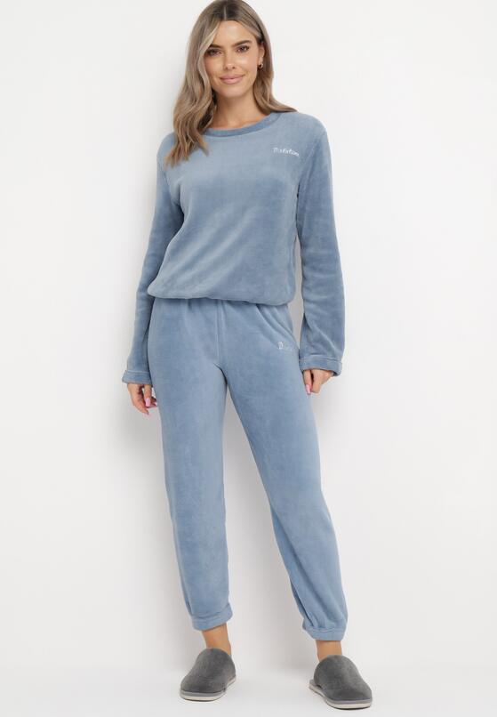 Compleu pijama Albastru deschis 1