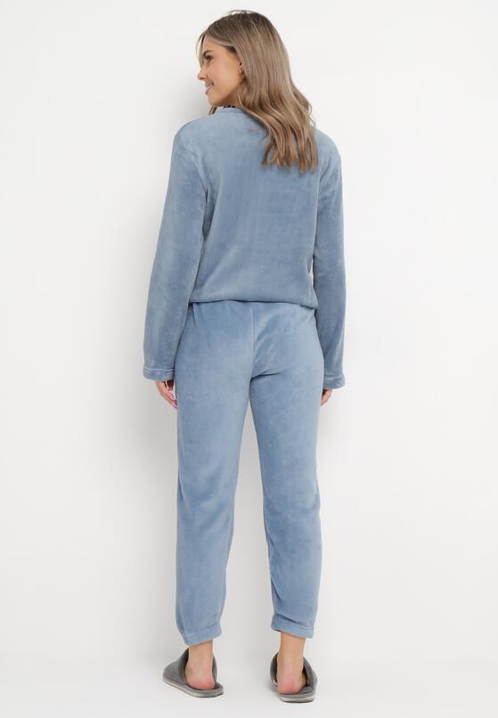 Compleu pijama Albastru deschis 2