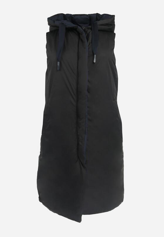 Vestă  Bleumarin cu negru 7