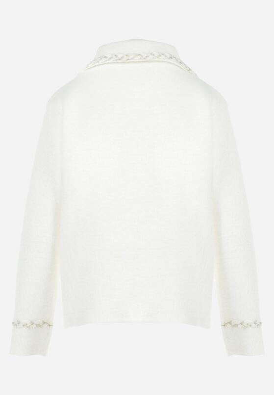 Cardigan Alb 7
