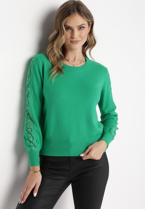 Pulover Verde închis 2