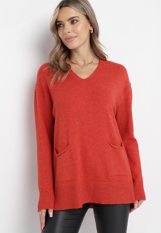 Pulover Portocaliu 4