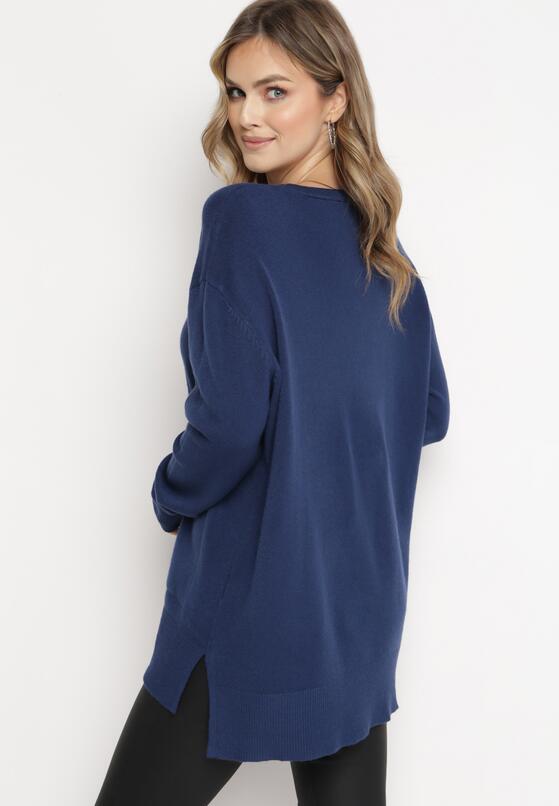 Pulover Bleumarin 3