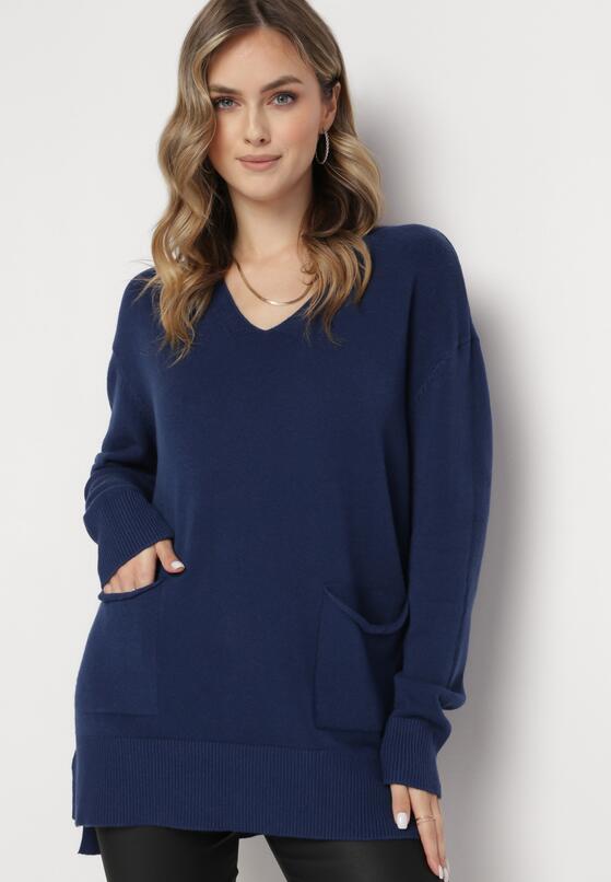 Pulover Bleumarin 4