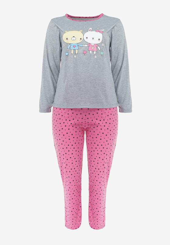 Compleu pijama Roz închis 5