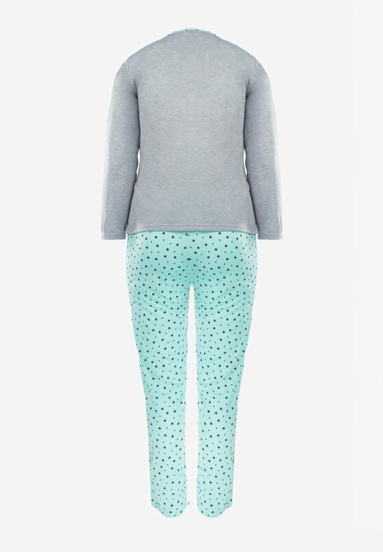 Compleu pijama Verde mentă 6