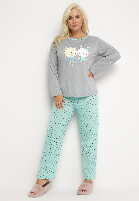 Compleu pijama Verde mentă 1