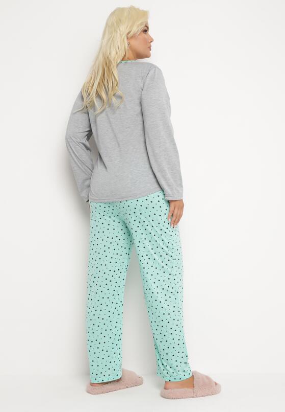 Compleu pijama Verde mentă 2