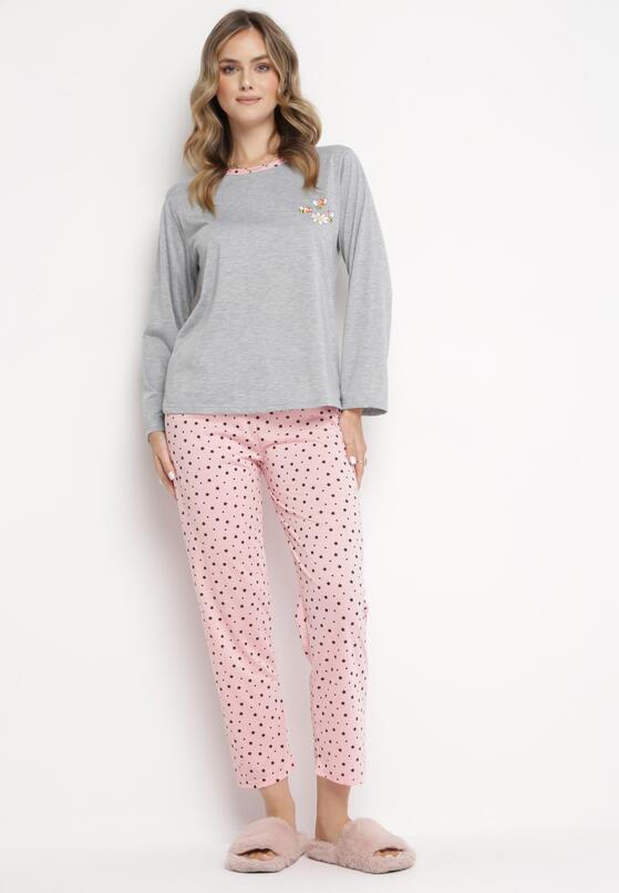 Compleu pijama Roz deschis 1