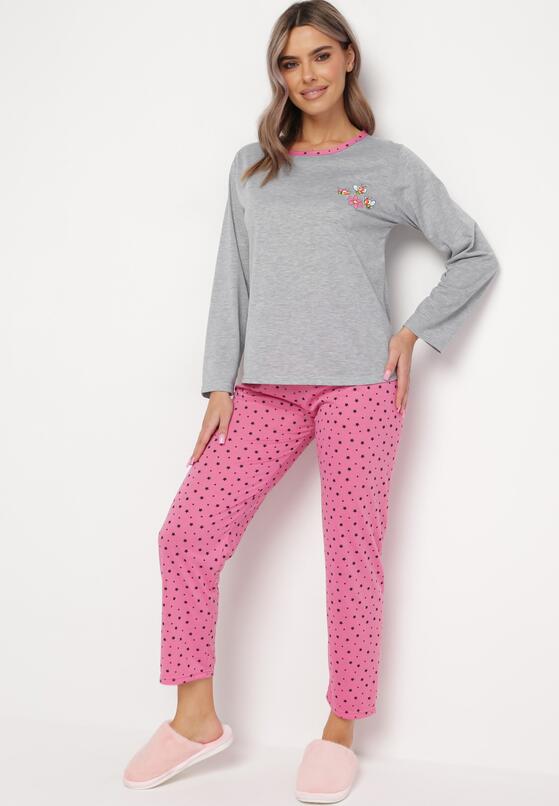 Compleu pijama Roz închis 3