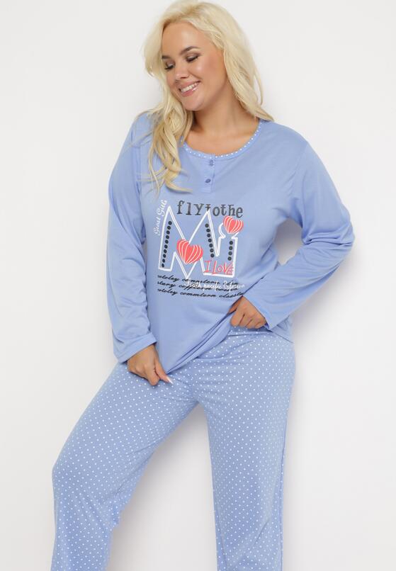 Compleu pijama Albastru 3
