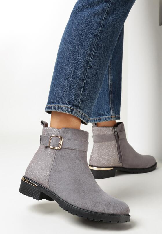 Botine Gri 1