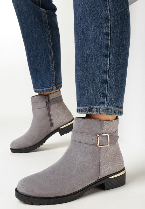 Botine Gri 2
