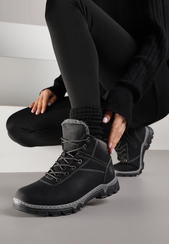 Bocanci Negru cu gri 2