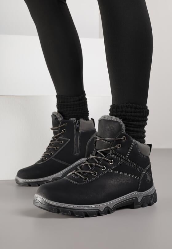 Bocanci Negru cu gri 3