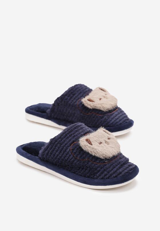 Papuci de casă Bleumarin 4