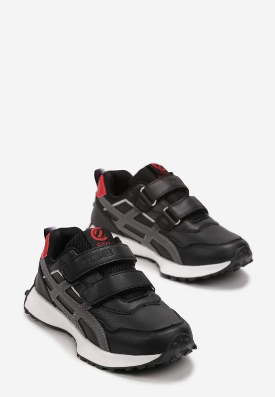 Pantofi sport Negru cu gri 2
